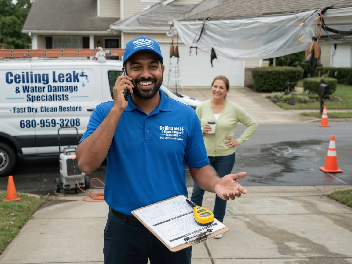 Ceiling Leak Cleanup East Fultonham, OH FAQs